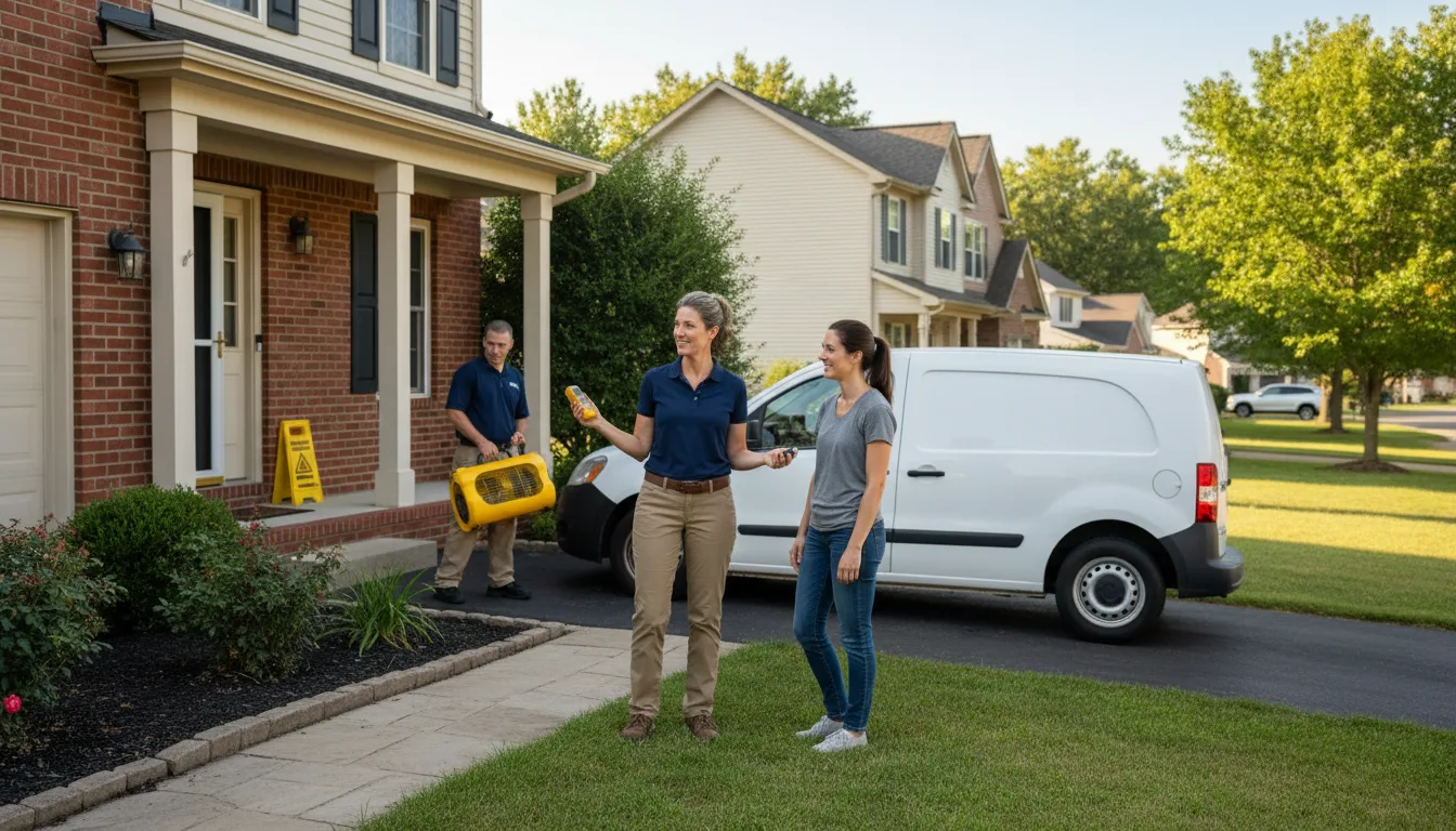 Water restoration image for Home Water Damage Repair in Pollock, MO